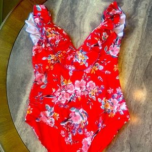 Jessica Simpson one-piece swimsuit